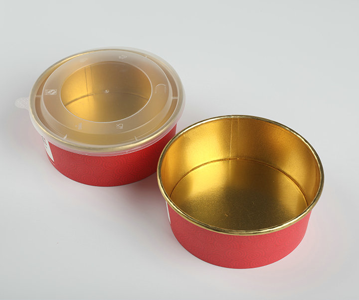 Mangkuk Kertas Gold Foil 2