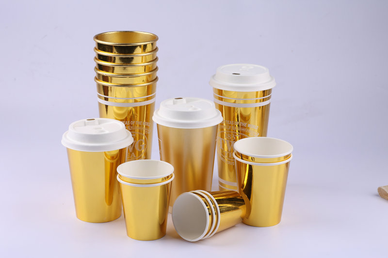 Golden Paper Cup
