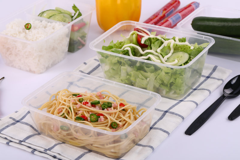Plastic Rectangular Dining Box