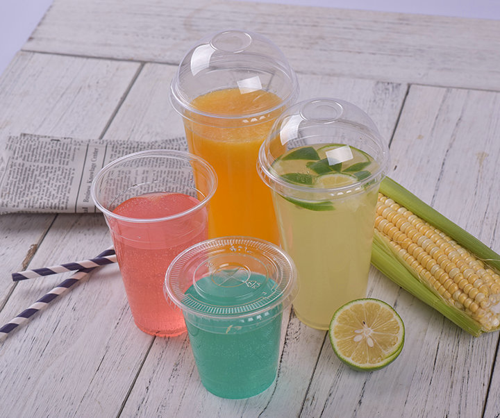 Gelas Plastik Biodegradable PLA Sekali Pakai 2