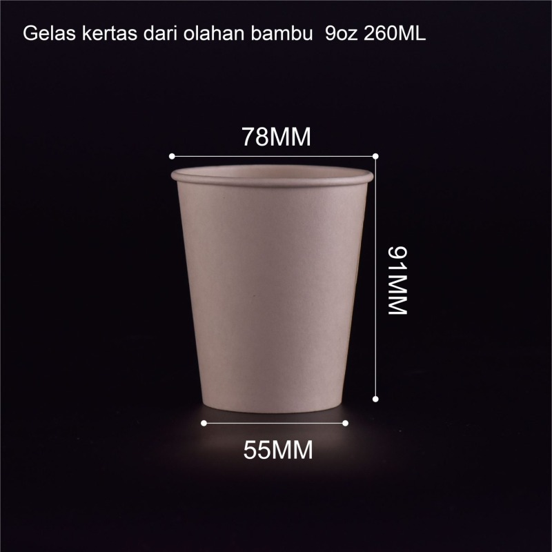 Gelas Kertas Bubur Bambu 1