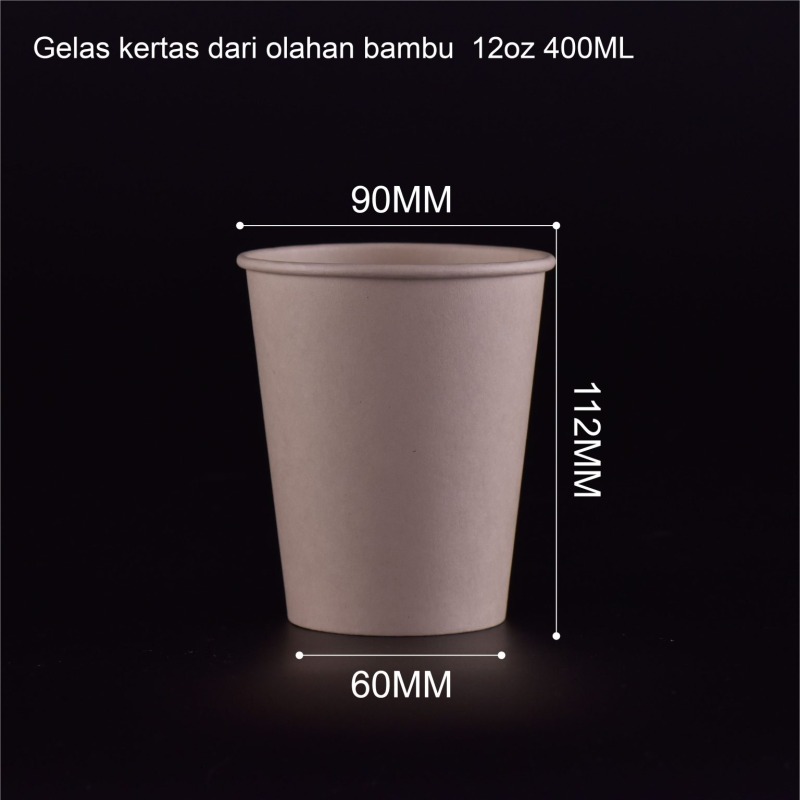Gelas Kertas Bubur Bambu 2