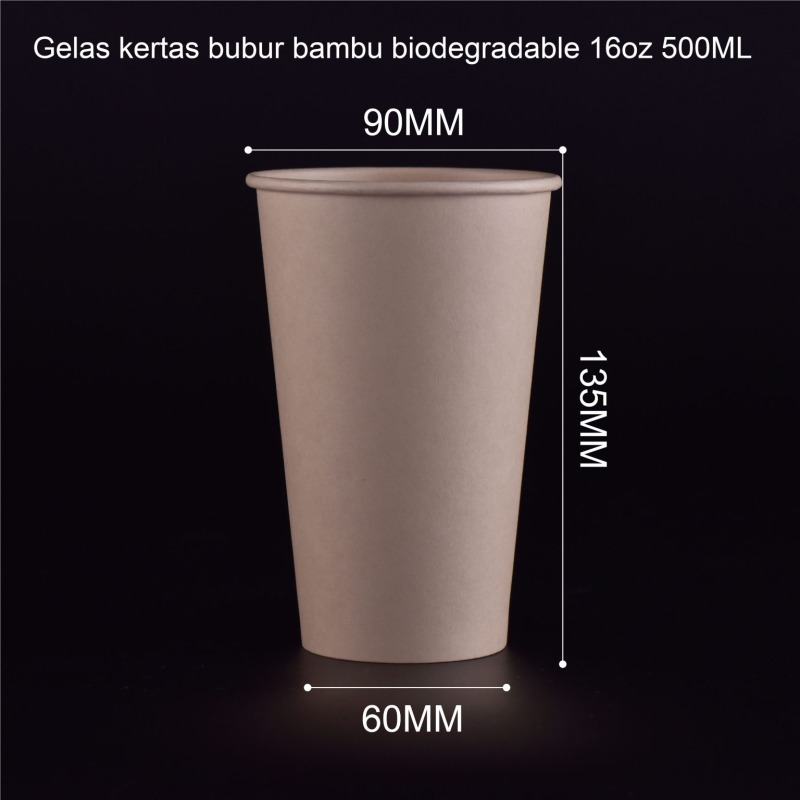 Gelas Kertas Bubur Bambu 3
