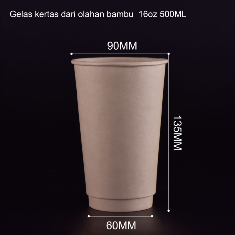 Gelas Kertas Bubur Bambu 5
