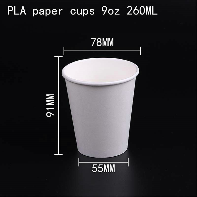 Gelas Kertas Biodegradable PLA 1
